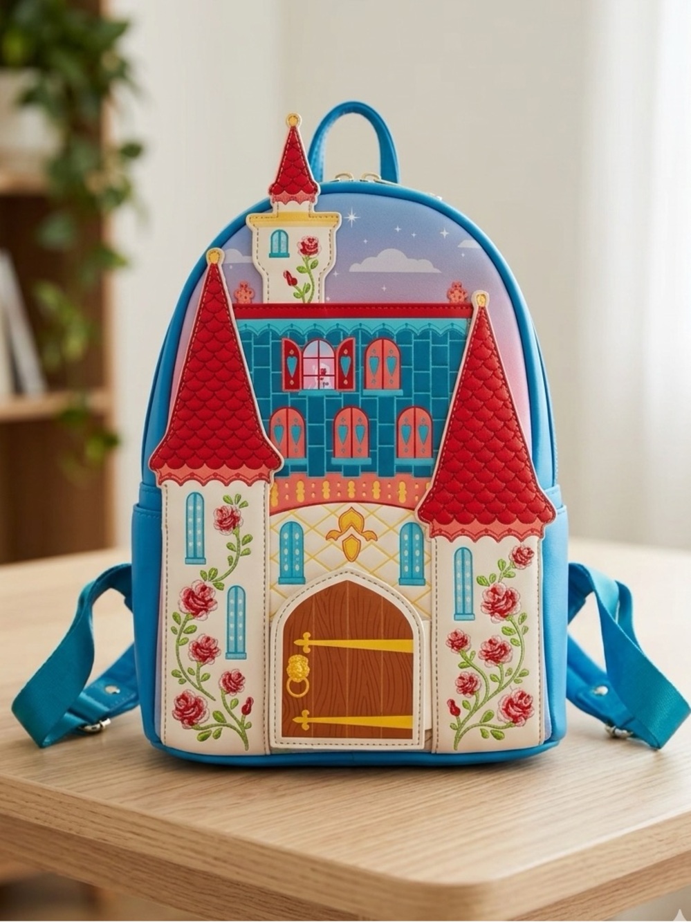 Her Universe Beauty and the Beast Castle Mini Backpack